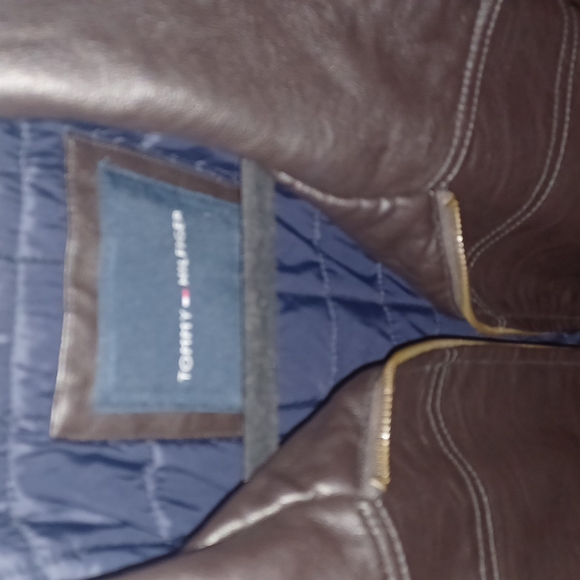Tommy Hilfiger leather jacket - Picture 2 of 7